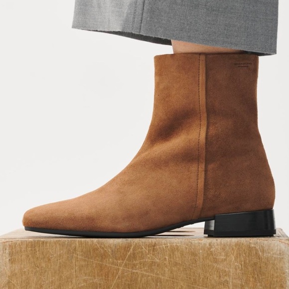 Vagabond Mona Cherry suede boots 37 - Picture 6 of 6